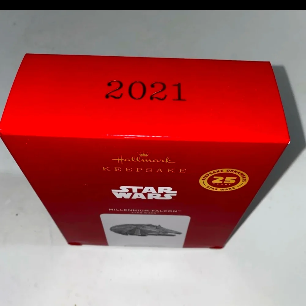 Millennium Falcon ornament, 2021 Hallmark new in Box.